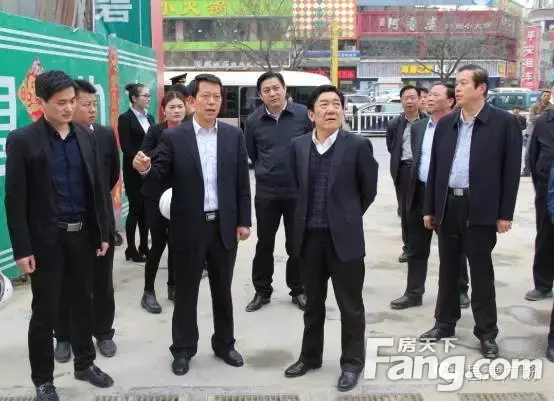 漯河市长曹存正一行莅临昌建广场参观指导