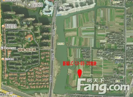 地块位于舟山市政经济中心——临城新区桂花城东侧,2公里