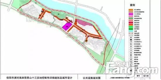 信阳crd中央休闲区定位"浉河南岸生态居住片区",汇聚浉河,琵琶山,雷震