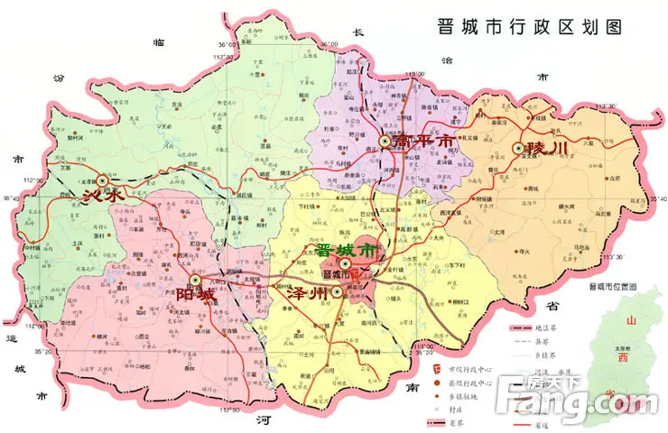 晋城的"十三五"城市建设规划确定了8个重点建设区和4个重点改造区