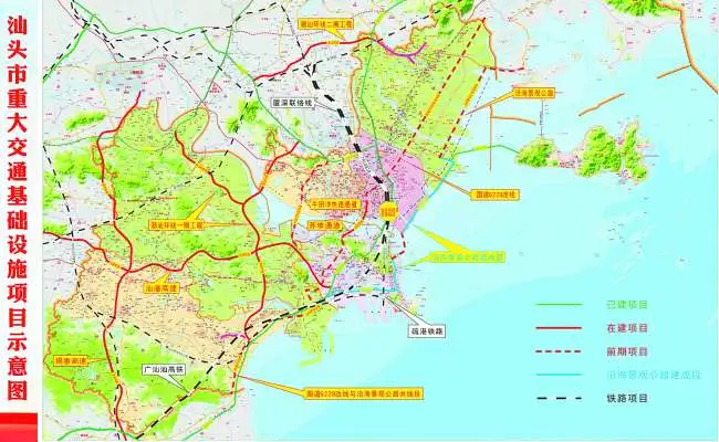 潮汕环线高速公路5月交地 预计2020年建成通车(图)