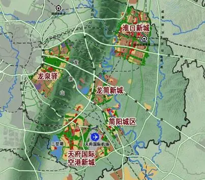 成都西河2020年规划图,成都西河片区规划蓝图 大面,西河板块热度再升 坐享成都东进红利快车