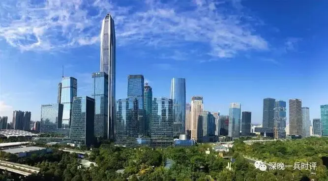 中国第一cbd在深圳,年纳税超千亿