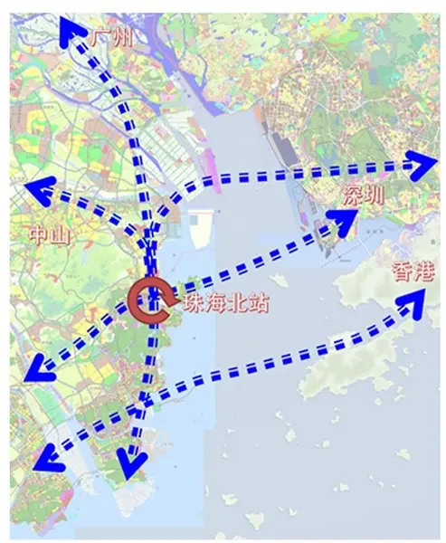 珠海北站交通规划