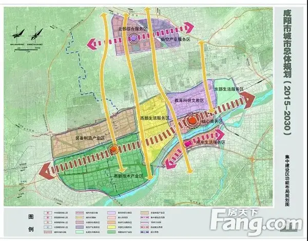 重磅!陕西省批复咸阳市2011-2030年总体规划!