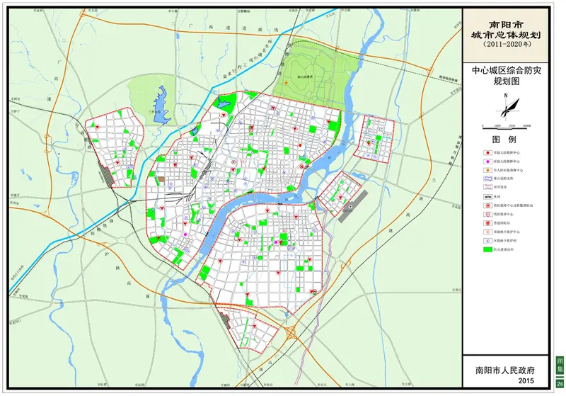 南阳市城市总体规划公示 到2020年