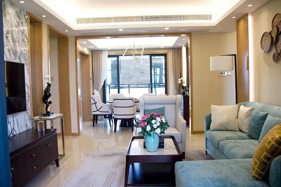 明泰城天元1幢约98平精装样板间高清组图