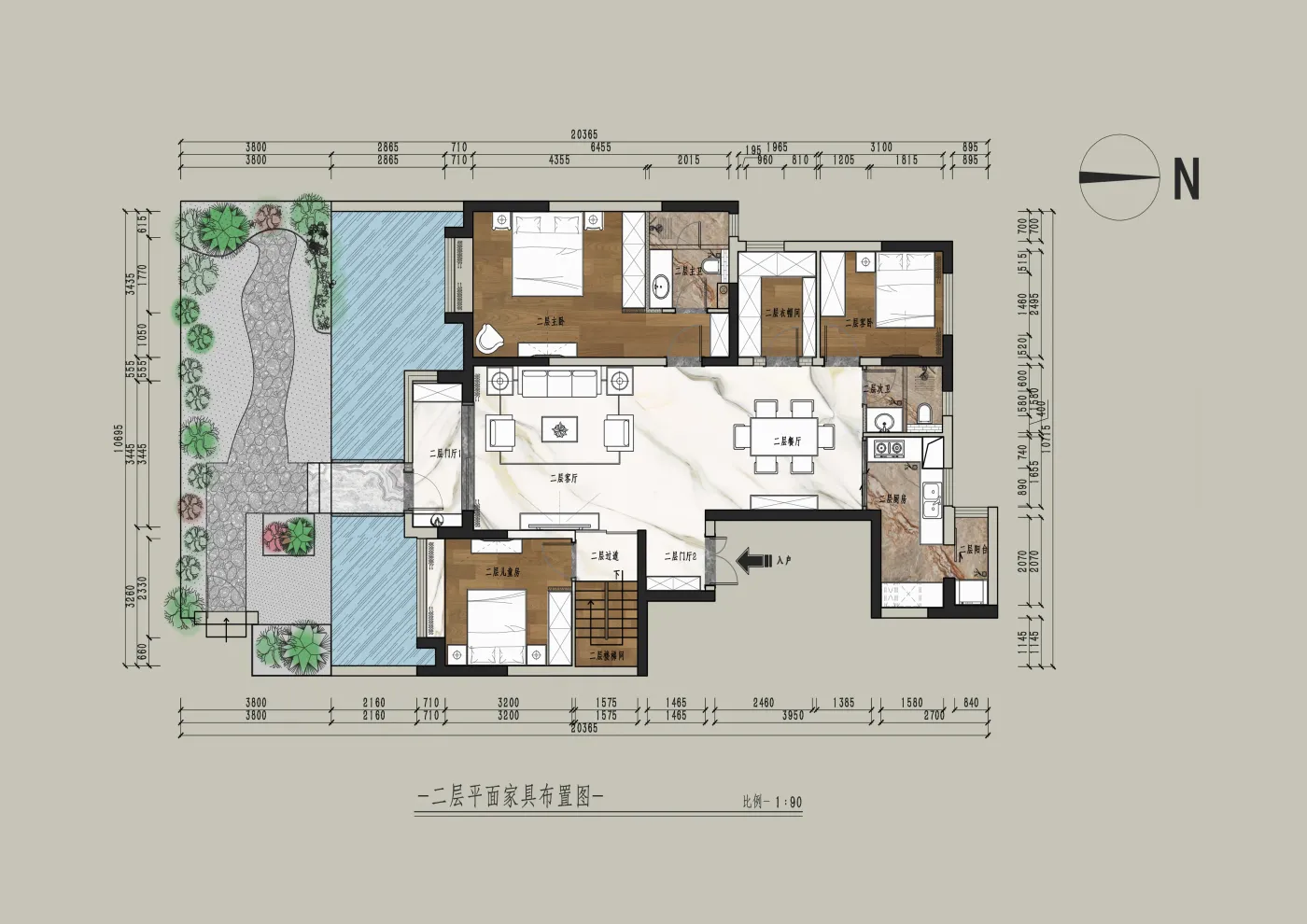 静谧内敛的东方禅意水墨新中式风格