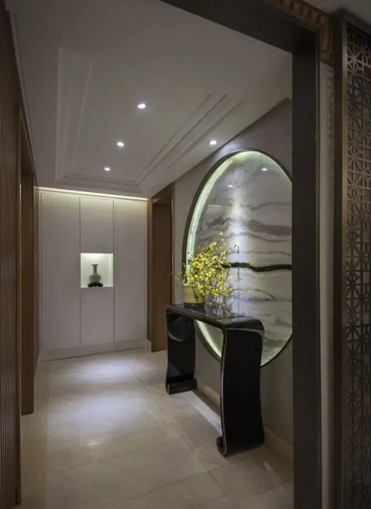 沈阳160平新中式风洋房装修效果图