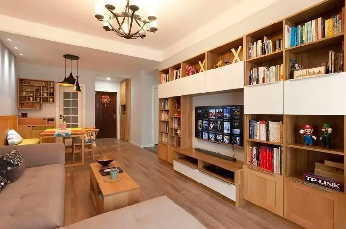 电视背景墙的26种装修方式后悔没早看到