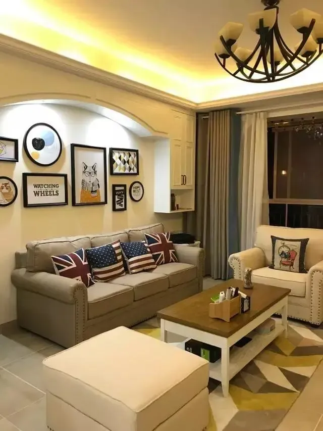 晒晒新房,客厅弄个小影院太赞了,晚上看阳台特有满天繁星的感觉