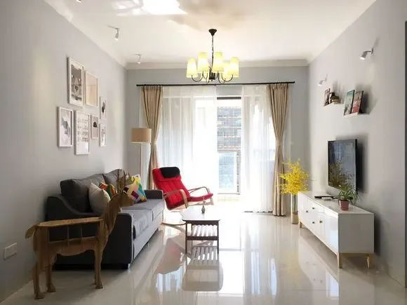 终于到我了65平简约装修,全部10万都花到点上,最后附上装修_房产资讯