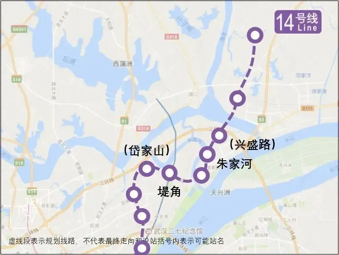 长江新城起步区最新轨道交通规划!看看你家楼下有地铁了吗?